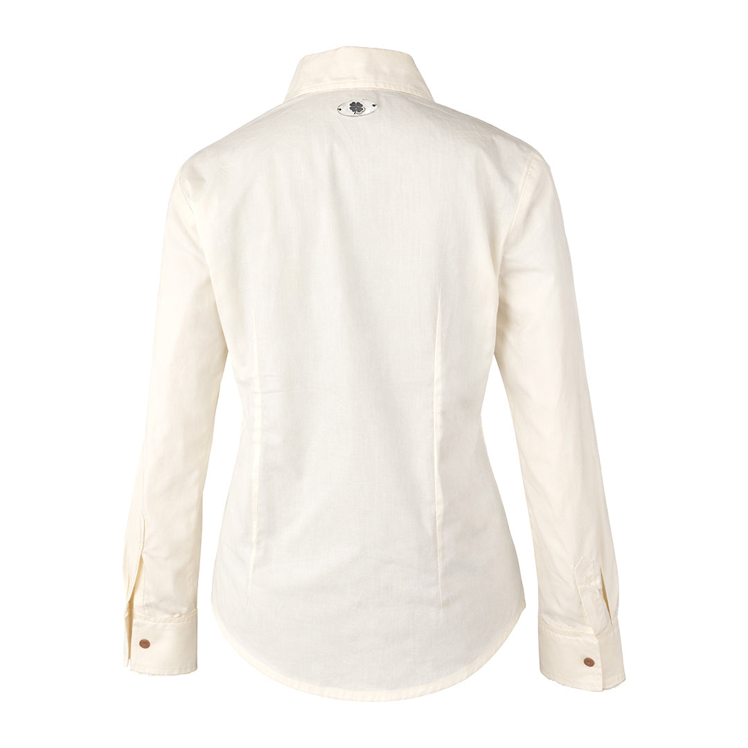 LIB Basics - Ruffle Front Shirt