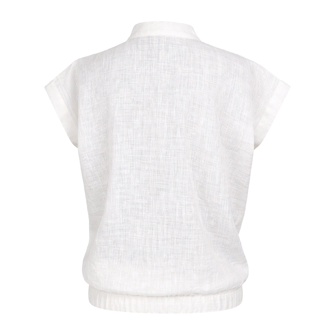 Doodle - Drop Shoulder Zip Top