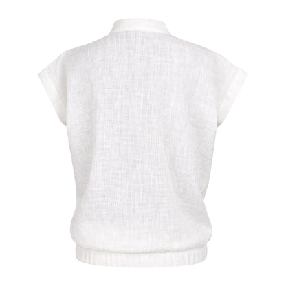Doodle - Drop Shoulder Zip Top