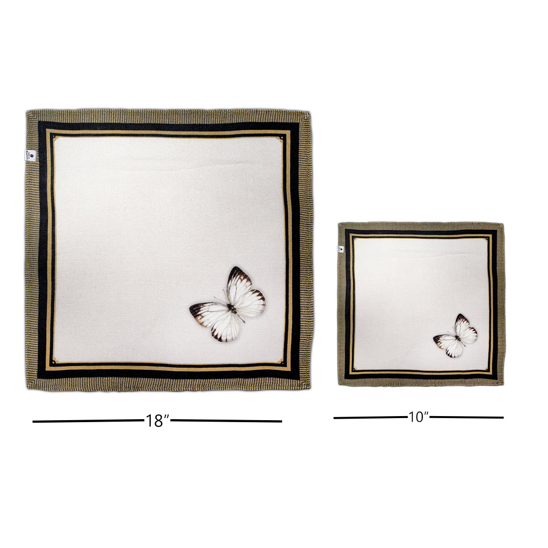 Napkin Sets - Butterflies & Birds Cocktail (Set of 4)