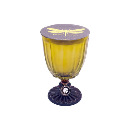 Dotted Candles - Yellow & Brown