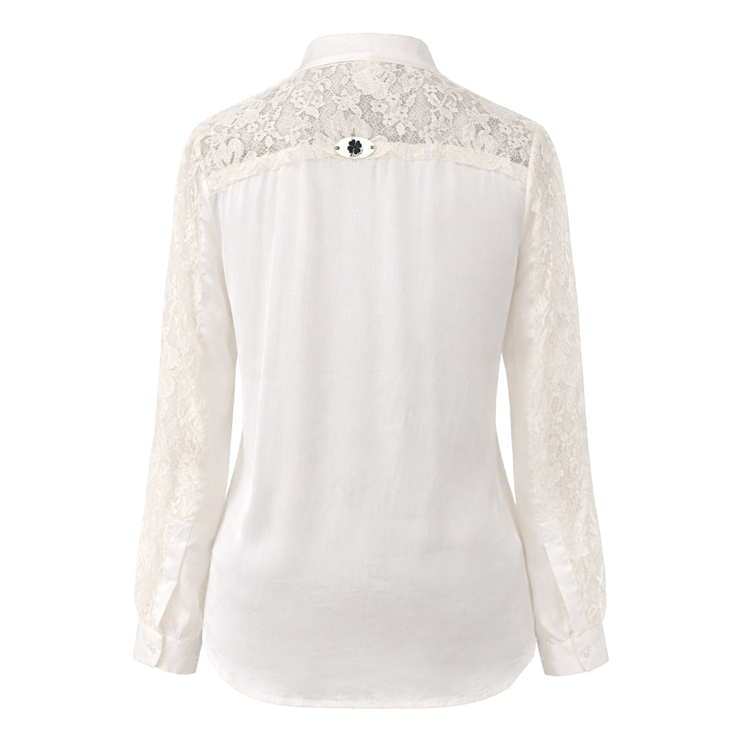 LIB Basics - Lace Panel Shirt