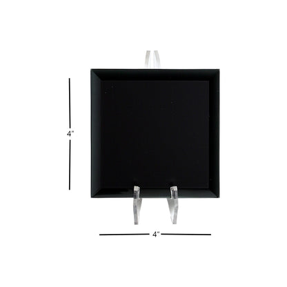 Coasters - Signature Matte Black Square (Set of 4)