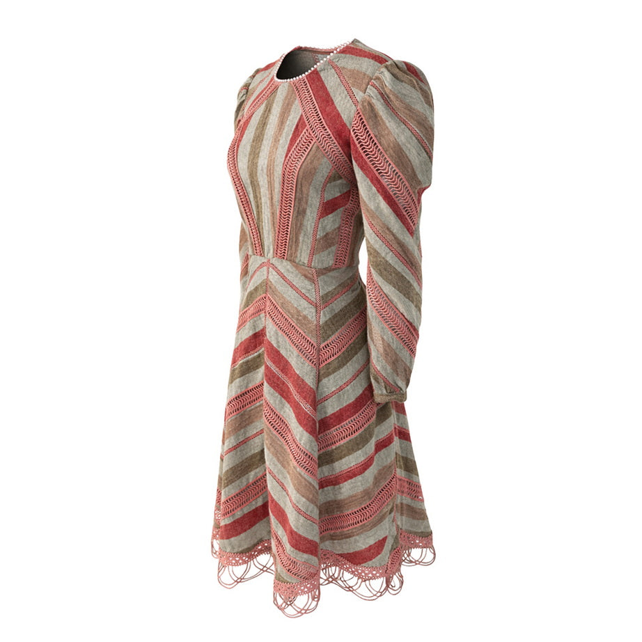 Ikat Affair - Stripe Dress