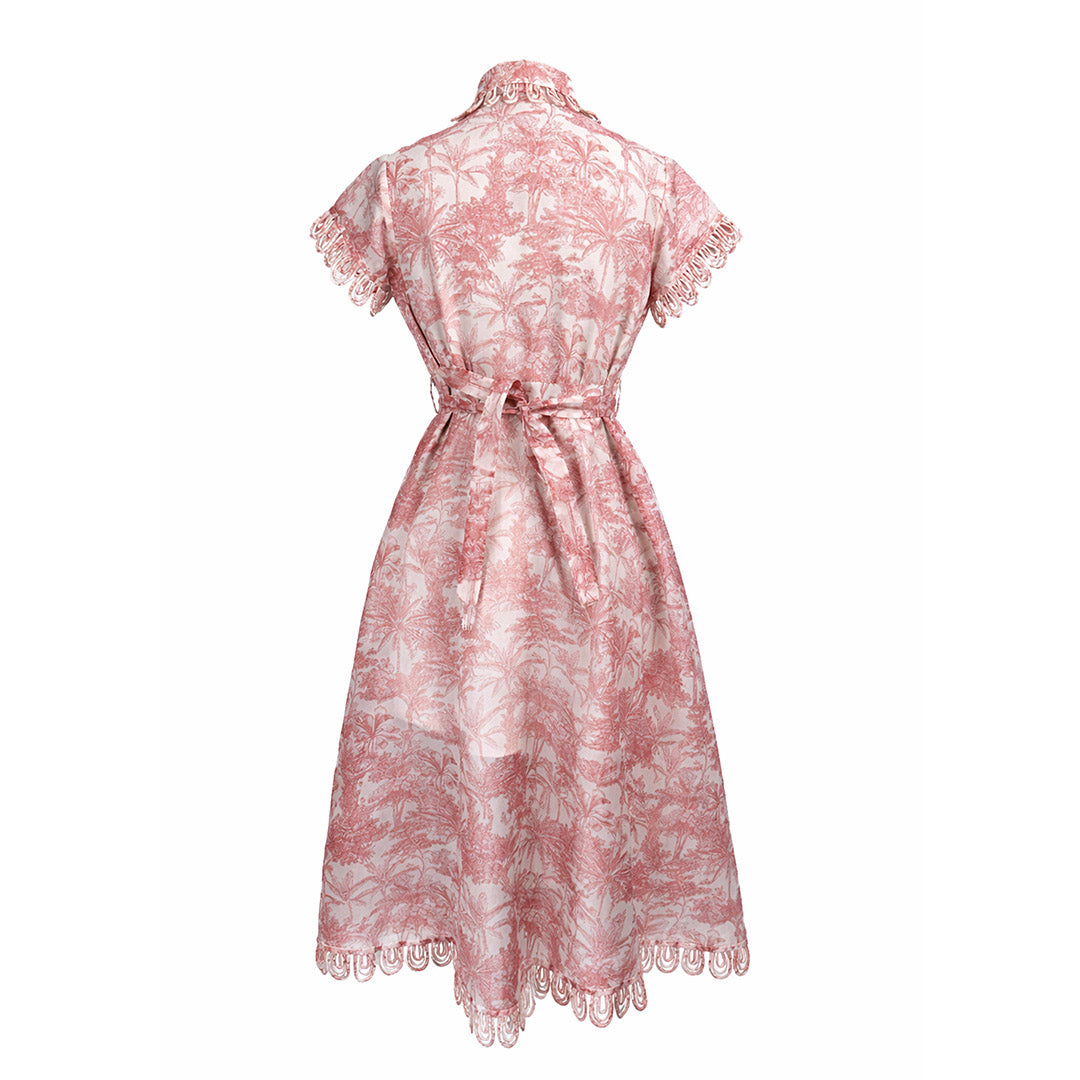 Blue Elephant - Toile Dress