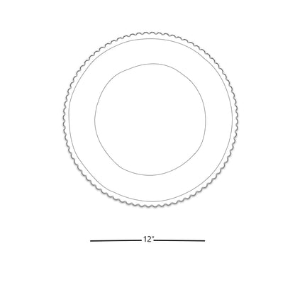 Dinner Plates - Dotted Light Pink (Set of 4)