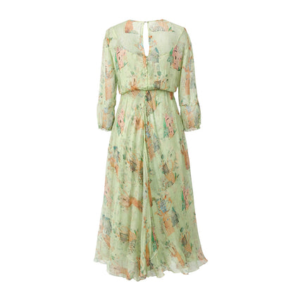 Picnic - Sheer Overlay Dress