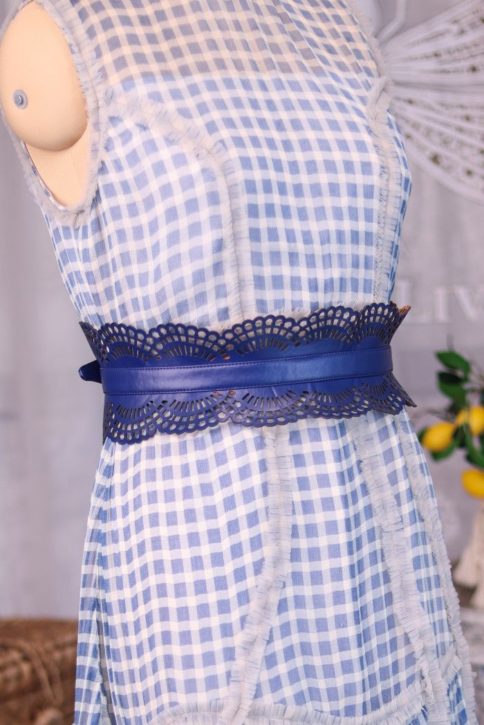 Paper Doily - Blue