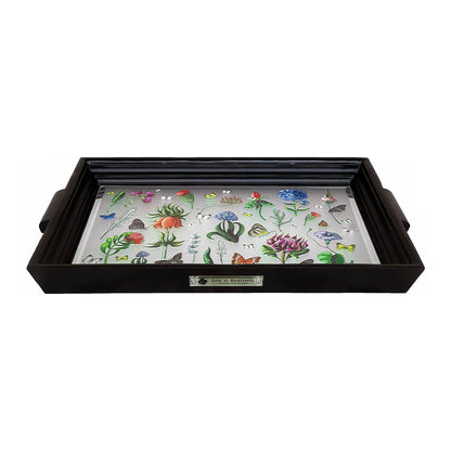 Trays - Jungle Stacked Edge Medium Black