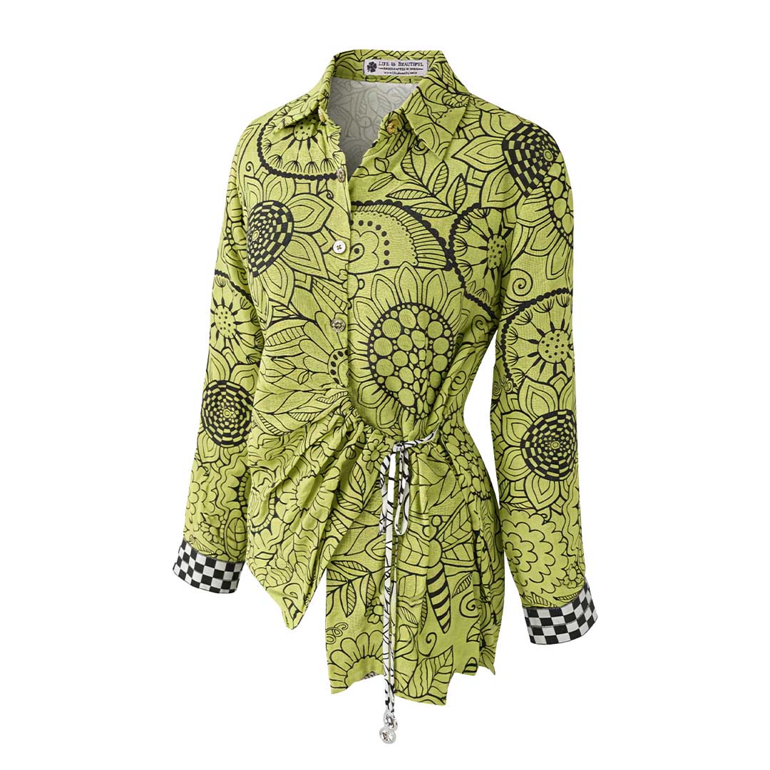 Doodle - Wrap Shirt