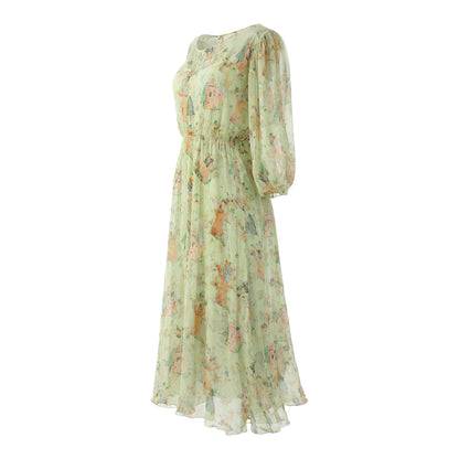 Picnic - Sheer Overlay Dress