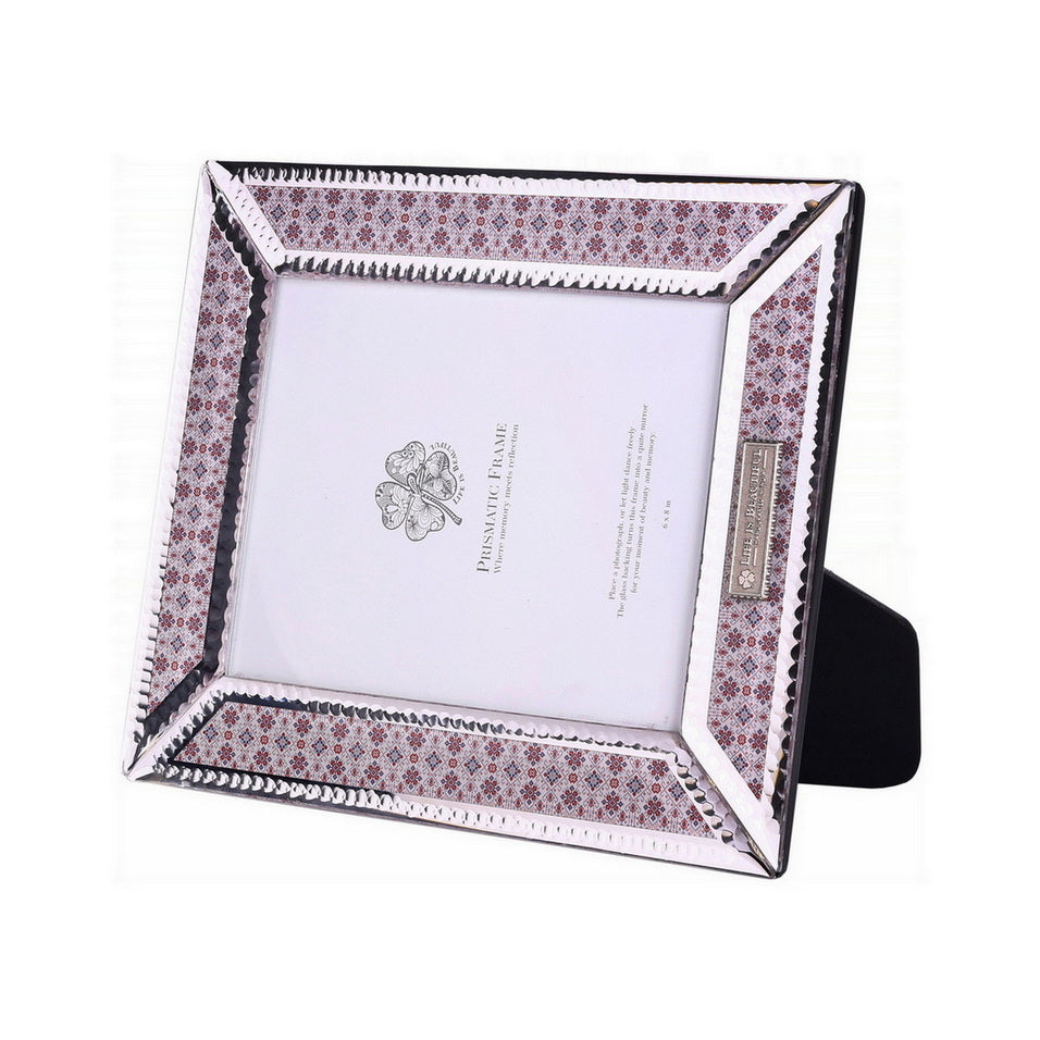 Prismatic Photo Frame – Rosé Lattice Small