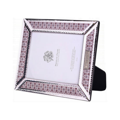 Prismatic Photo Frame – Rosé Lattice Small