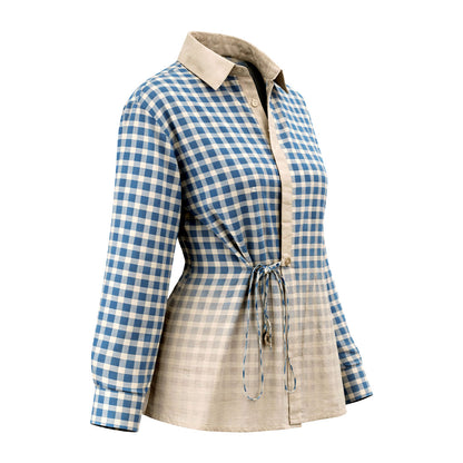 Picnic - Check Tie-Up Shirt