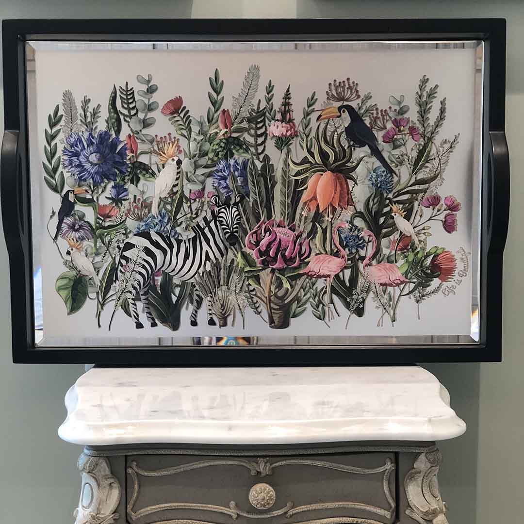Trays - Jungle Plain Edge Large