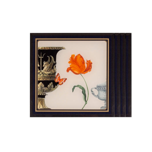 Coasters - Butterflies & Birds Grace (Set of 4)