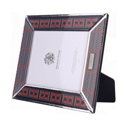 Prismatic Photo Frame – Vintage Red Large