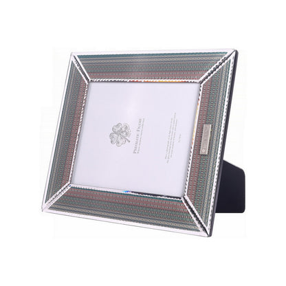 Prismatic Photo Frame – Mosaic Green Large
