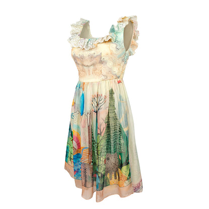 Picnic - Ruffle Strap Dress