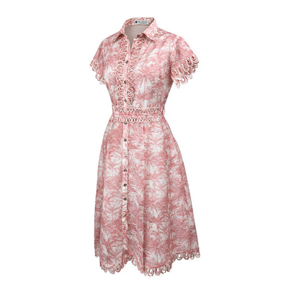 Blue Elephant - Toile Dress