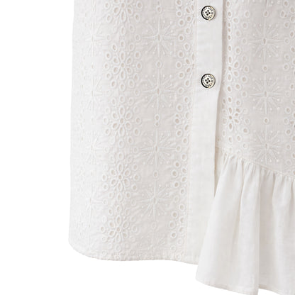 Ikat - Ruffled Dress