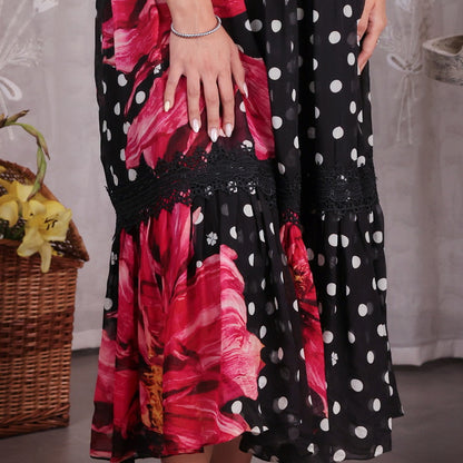 Polka Dot - Peony Breeze Dress