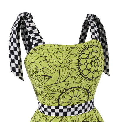Doodle - Tie-Up Dress