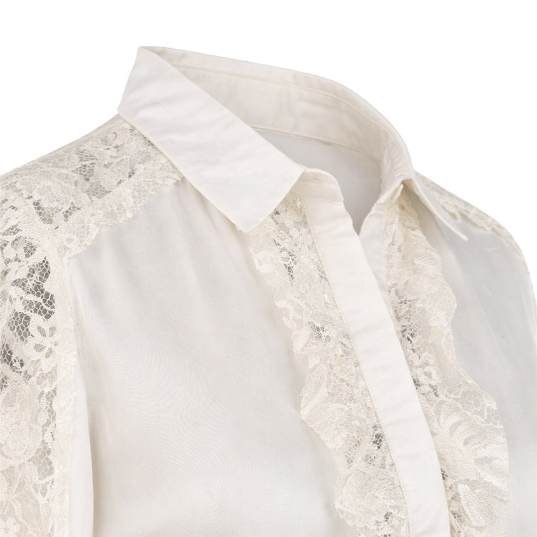 LIB Basics - Lace Panel Shirt