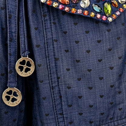 Denim - Embellished Jogger Pants