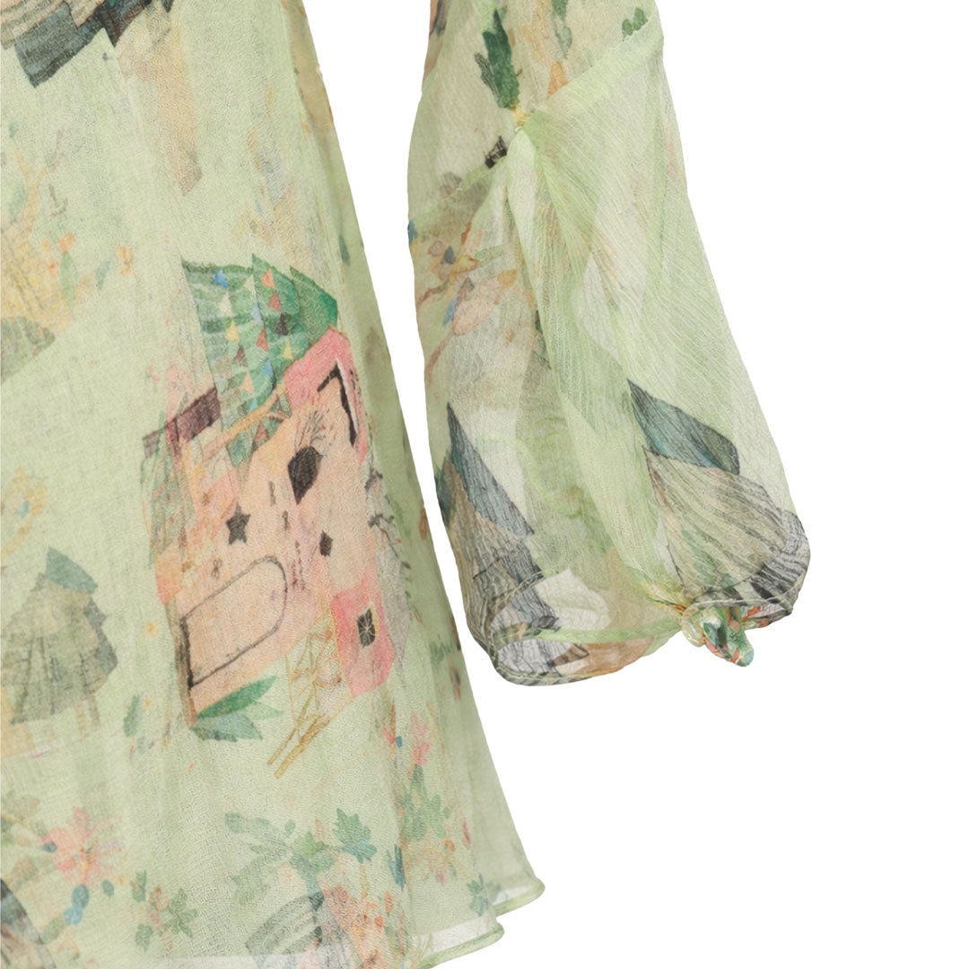 Picnic - Sheer Overlay Dress