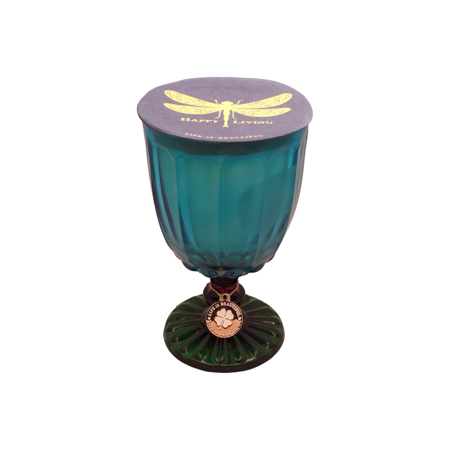 Dotted Candles - Turquoise & Green