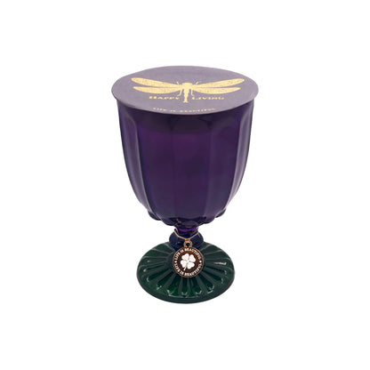 Dotted Candles - Purple & Green
