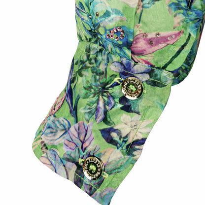 Floral - Verdant Garden Embellished Shirt