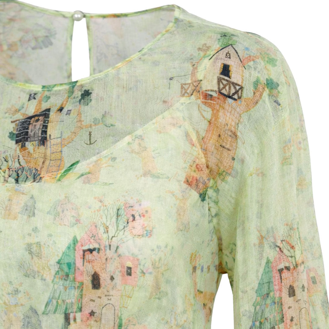 Picnic - Sheer Overlay Dress