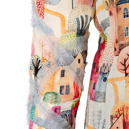 Picnic -  Pleated Printed Shirt
