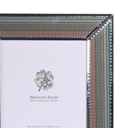 Prismatic Photo Frame – Mosaic Green Large