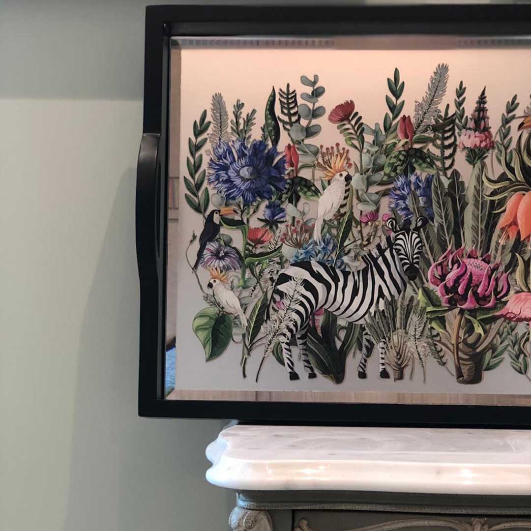 Trays - Jungle Plain Edge Large