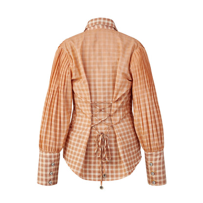 Picnic - Pleated Top & Shorts Set
