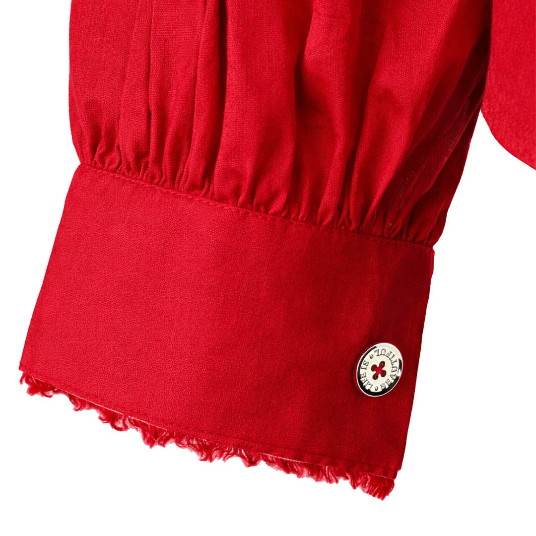 LIB Basics - Textured Sleeve Shirt