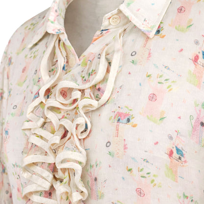 Picnic - Ruffle Front Shirt