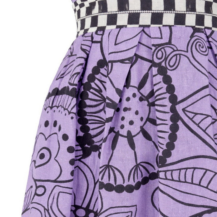 Doodle - Pleated Dress