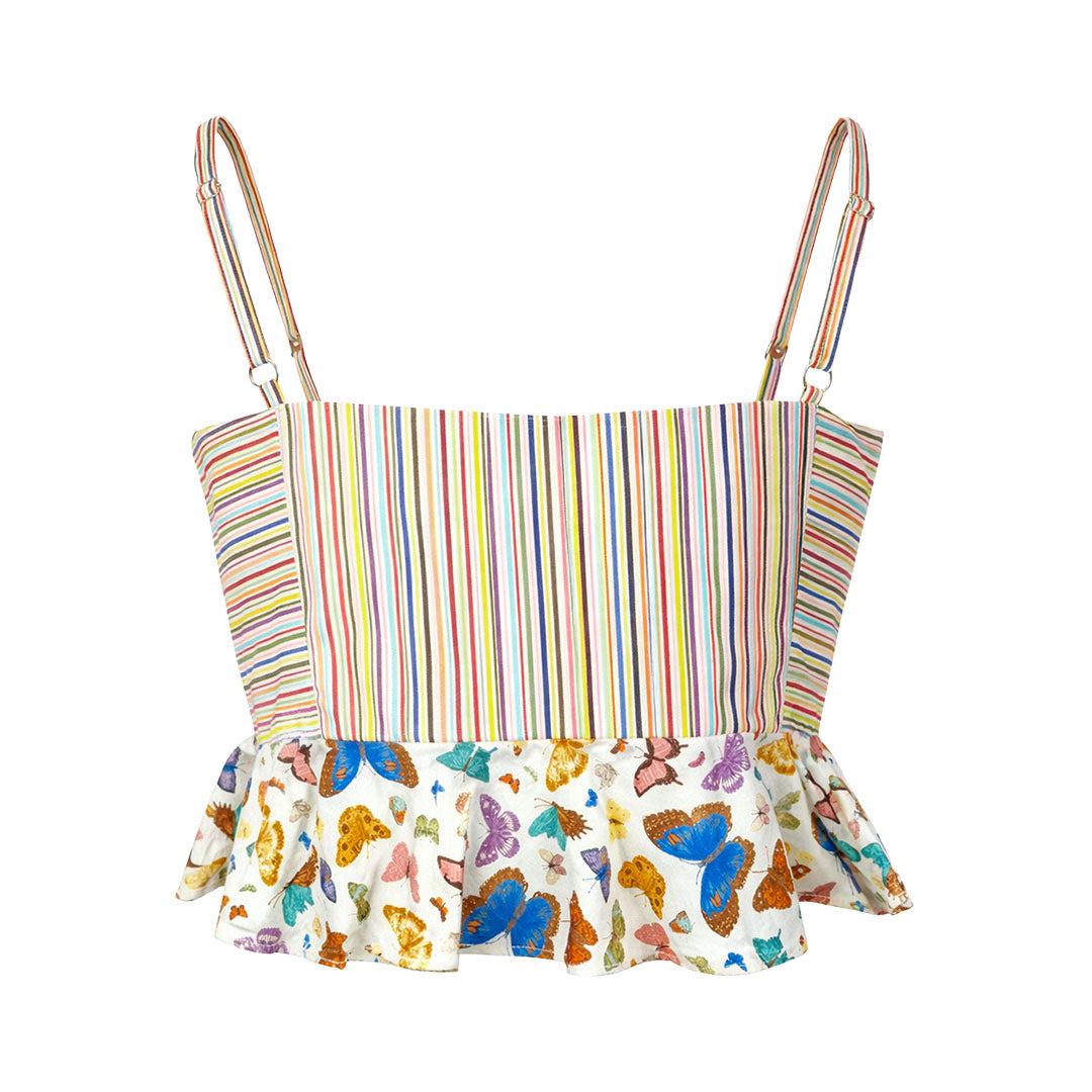 Butterfly & Birds - Skirt & Top Set