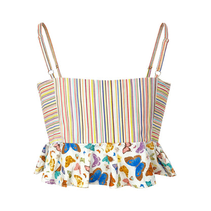 Butterfly & Birds - Skirt & Top Set