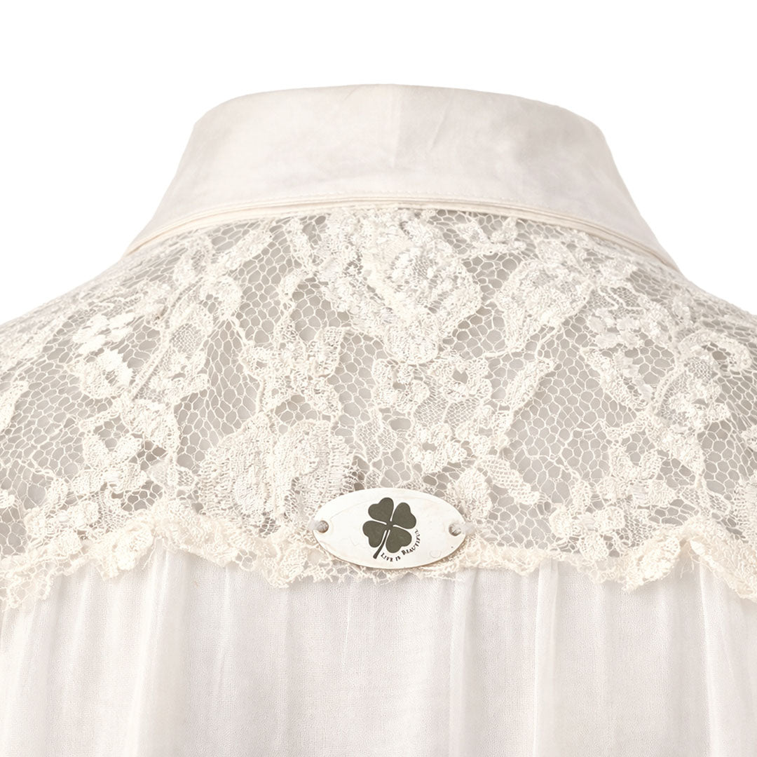 LIB Basics - Lace Panel Shirt