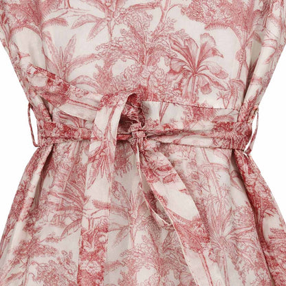 Blue Elephant - Toile Dress