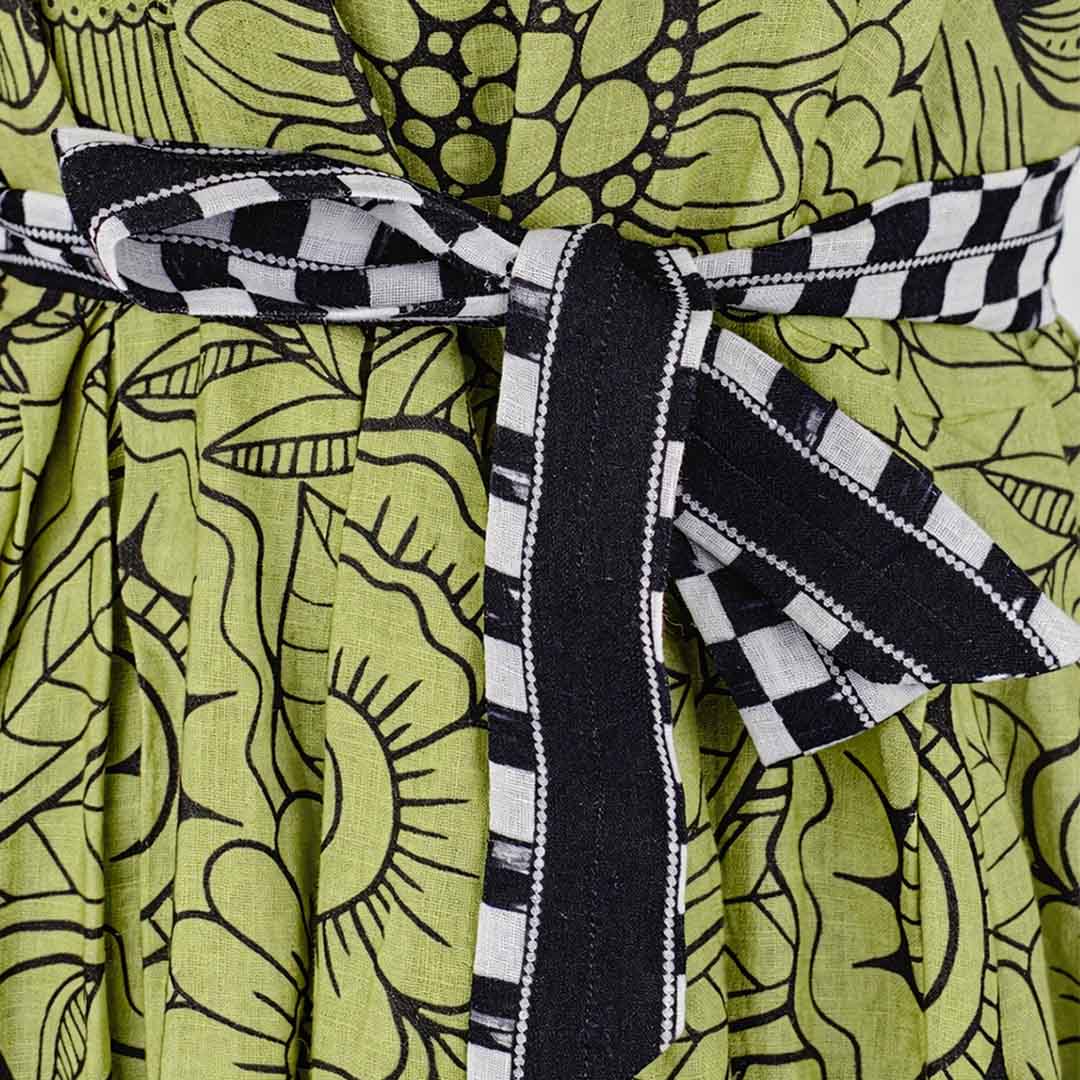 Doodle - Tie-Up Dress