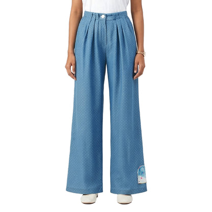 Picnic - Dotted Pleated Pants
