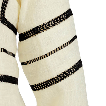 LIB Basics - Embroidered Linen Shirt