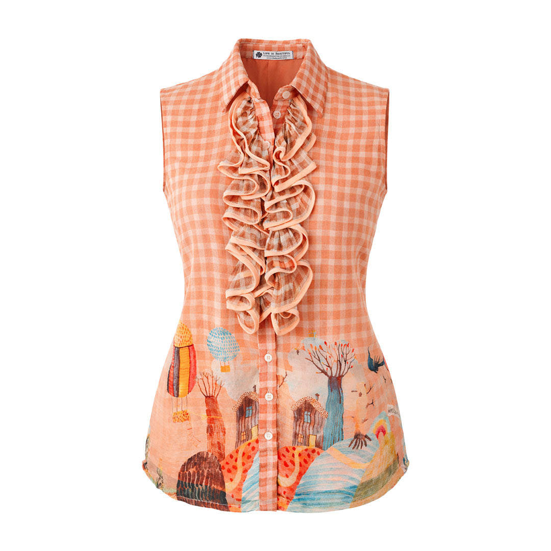 Picnic - Skirt & Ruffle Top Set