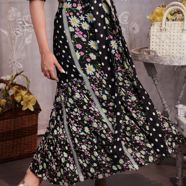 Polka Dot - Daisy Whirl Set